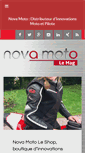 Mobile Screenshot of nova-moto.fr