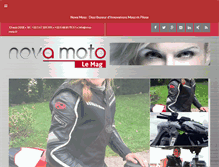 Tablet Screenshot of nova-moto.fr